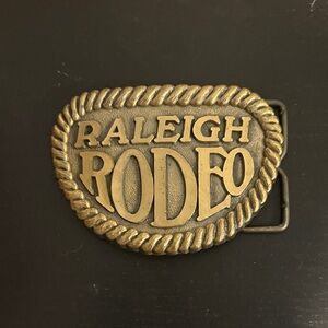 Raleigh Rodeo Belt Buckle